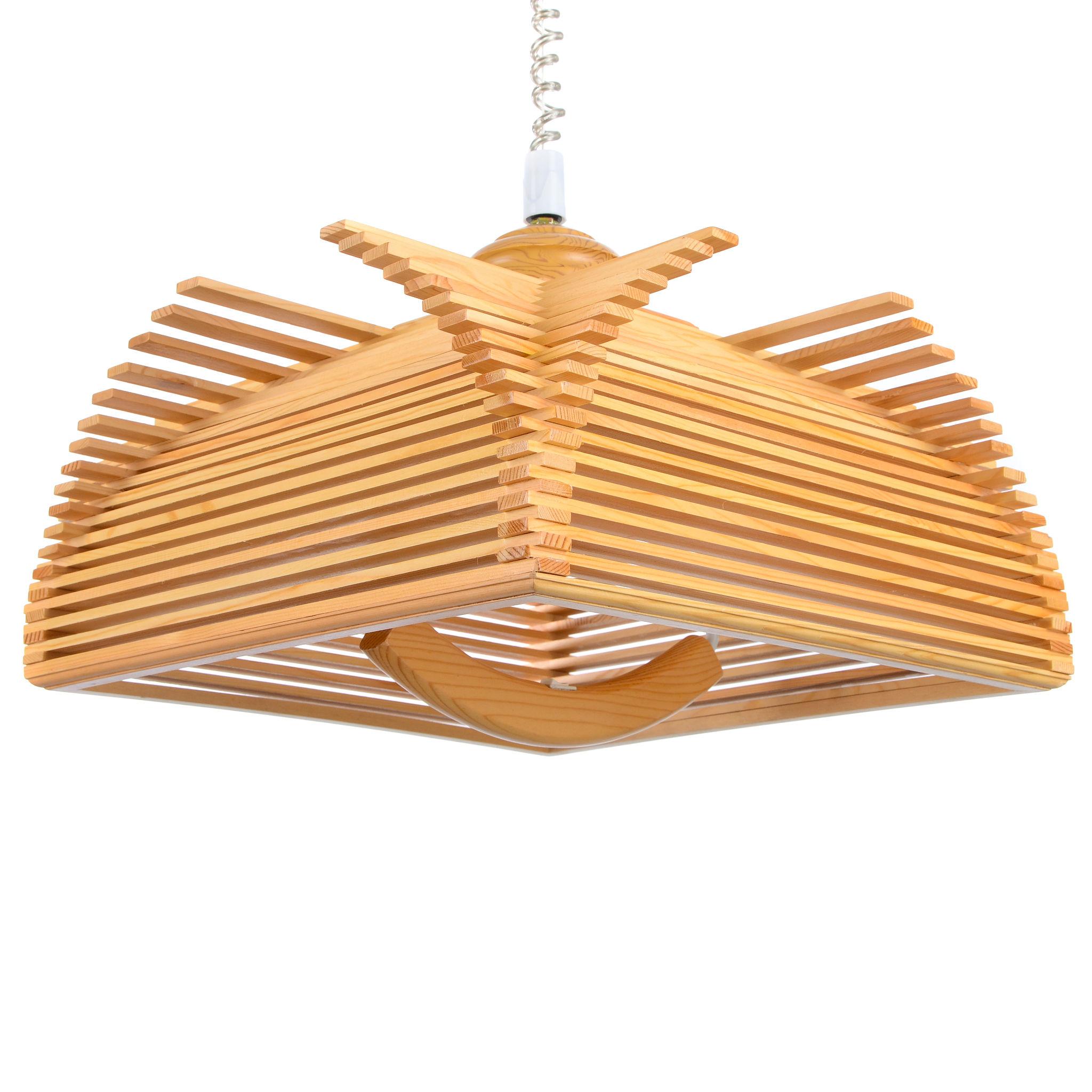 Scandinavian chandelier photographed on a clean white studio background.