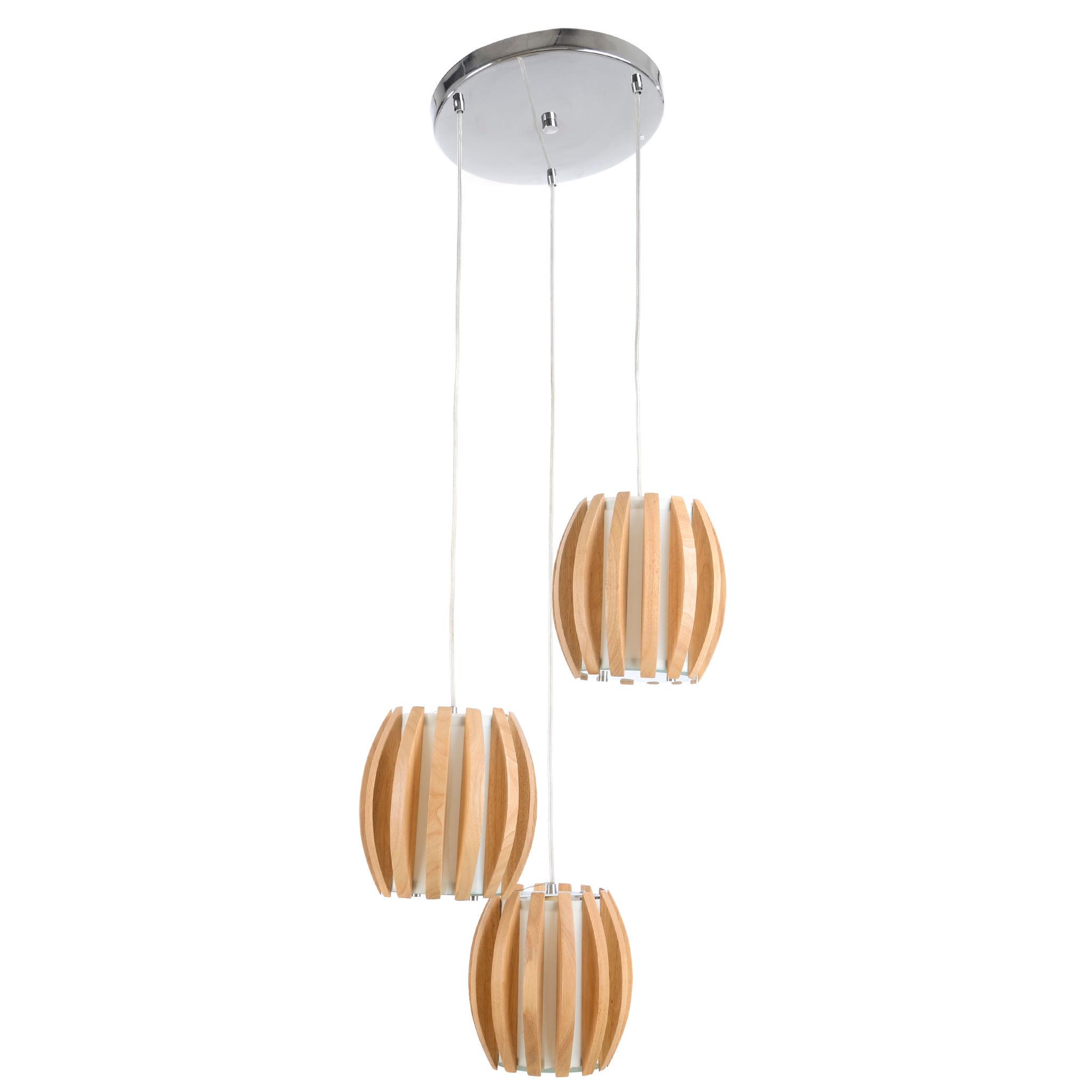 Scandinavian chandelier photographed on a clean white studio background.