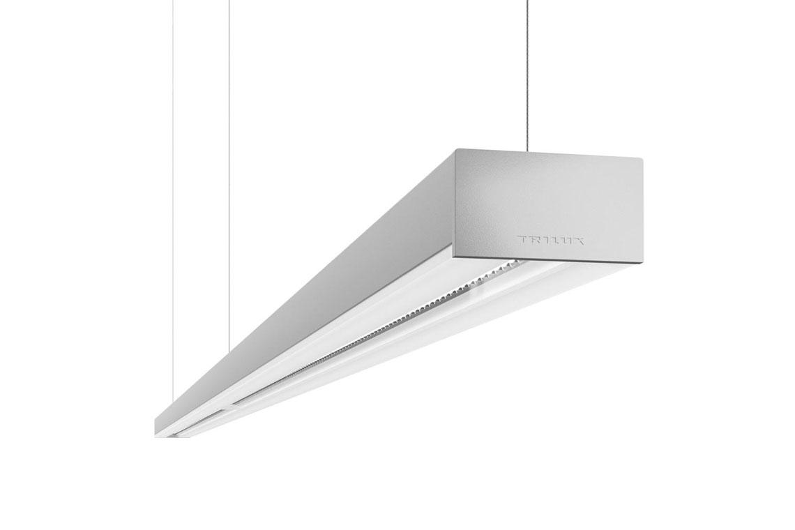 Human centric office lighting with dynamic colour temperature and adjustable illumination for contemporary workplaces