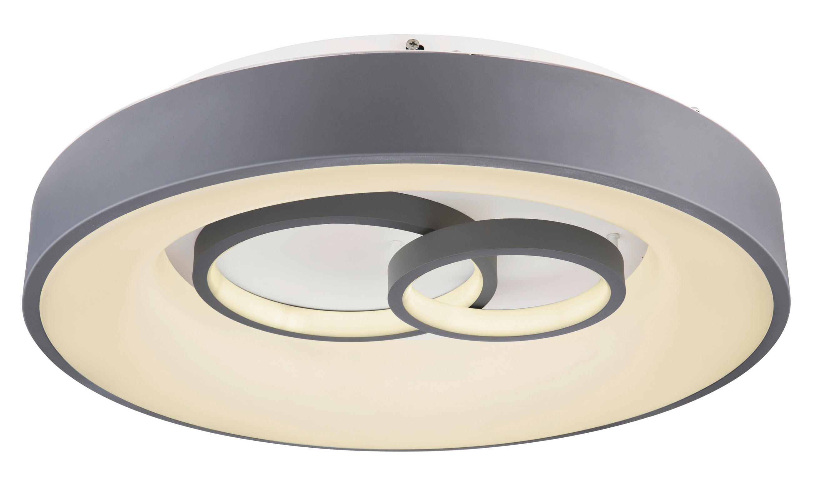 Front view of a minimalist ceiling-mounted decorative light highlighting its clean proportions and premium finish.