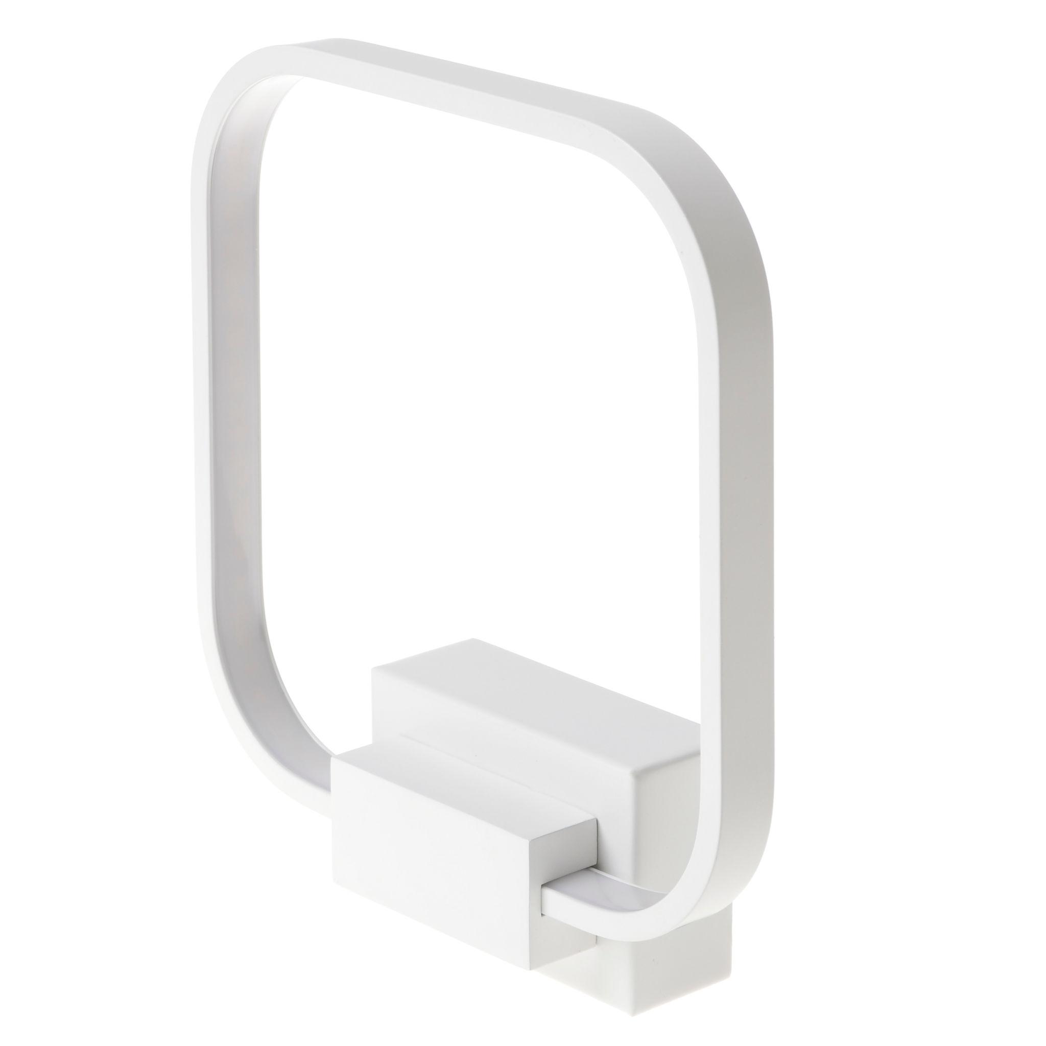 Modern wall lamp photographed on a clean white studio background