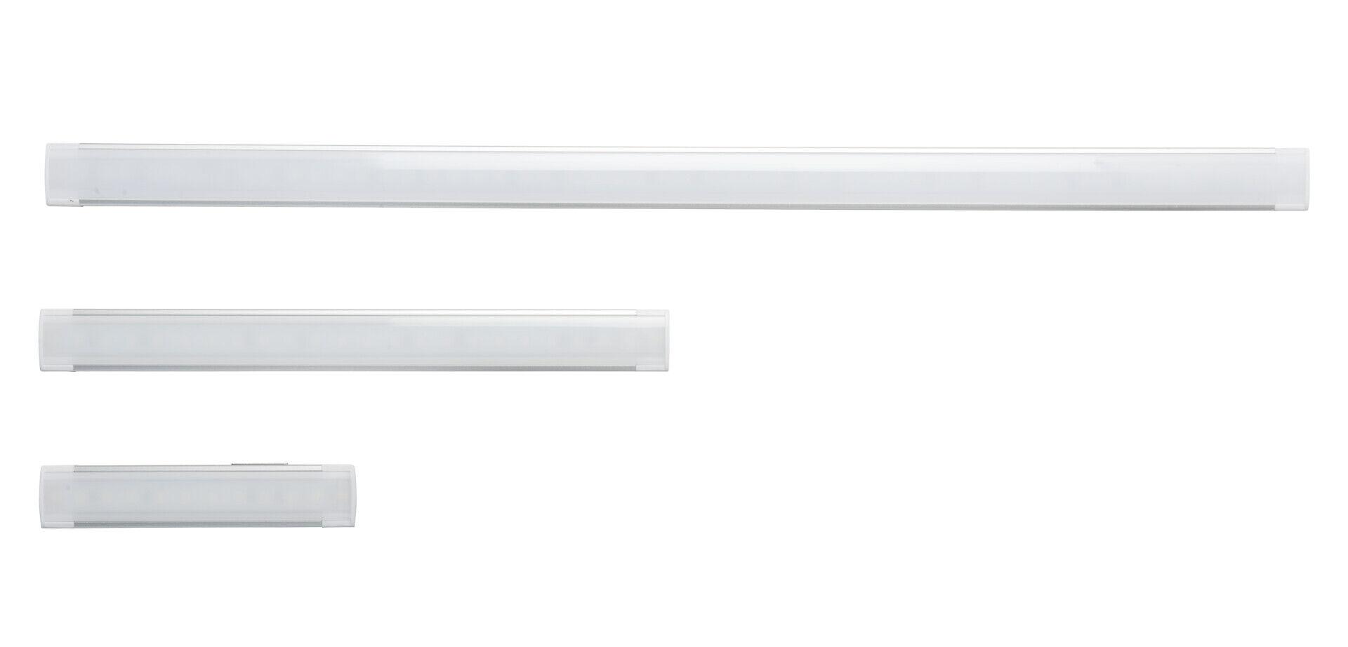 Surface LED profile family with size and profile variations.