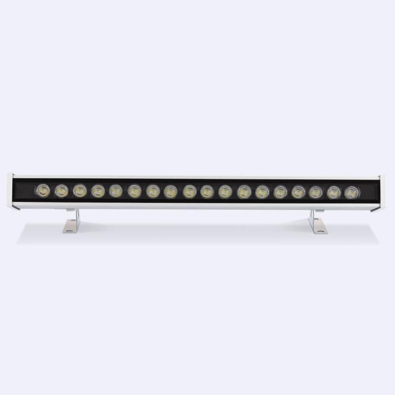 Front view of a grazer wall washer.
