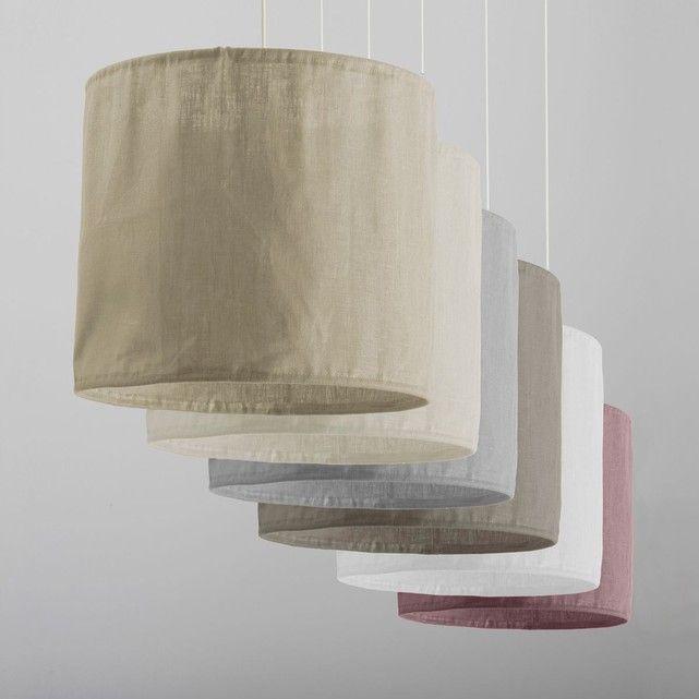 Fabric pendant lighting family featuring multiple sizes and design variations.