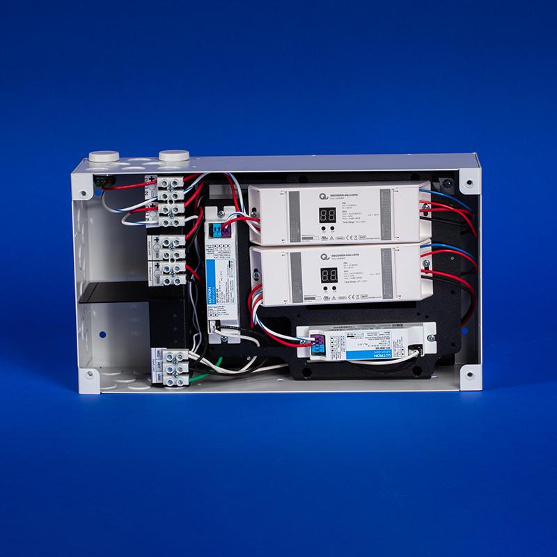 DALI LED drivers integrated into a modern intelligent lighting control system.