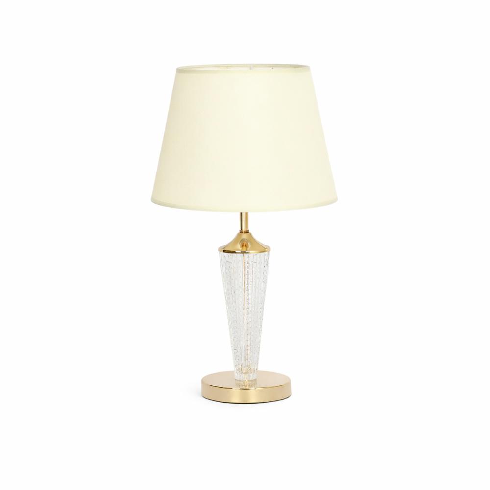 Luxury table lamp photographed on a clean white background showcasing premium materials and refined craftsmanship.