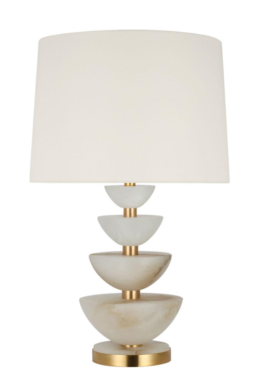 Luxury table lamp photographed on a clean white background showcasing premium materials and refined craftsmanship.