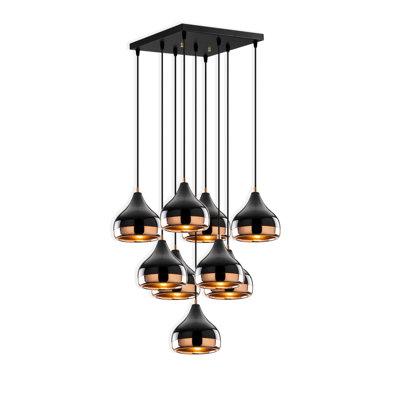 Cluster pendant light photographed on a clean white studio background.