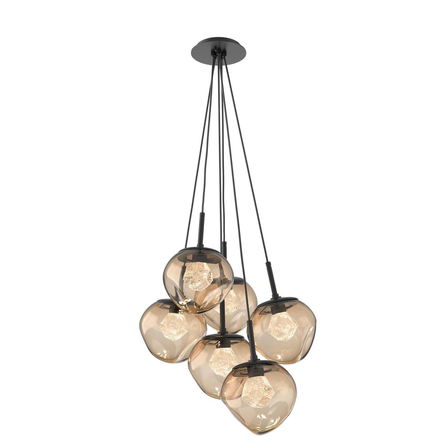 Cluster pendant light photographed on a clean white studio background.