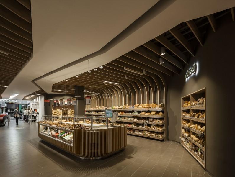 Supermarket lighting system for aisles, shelves, fresh-food areas and product displays in modern retail environments