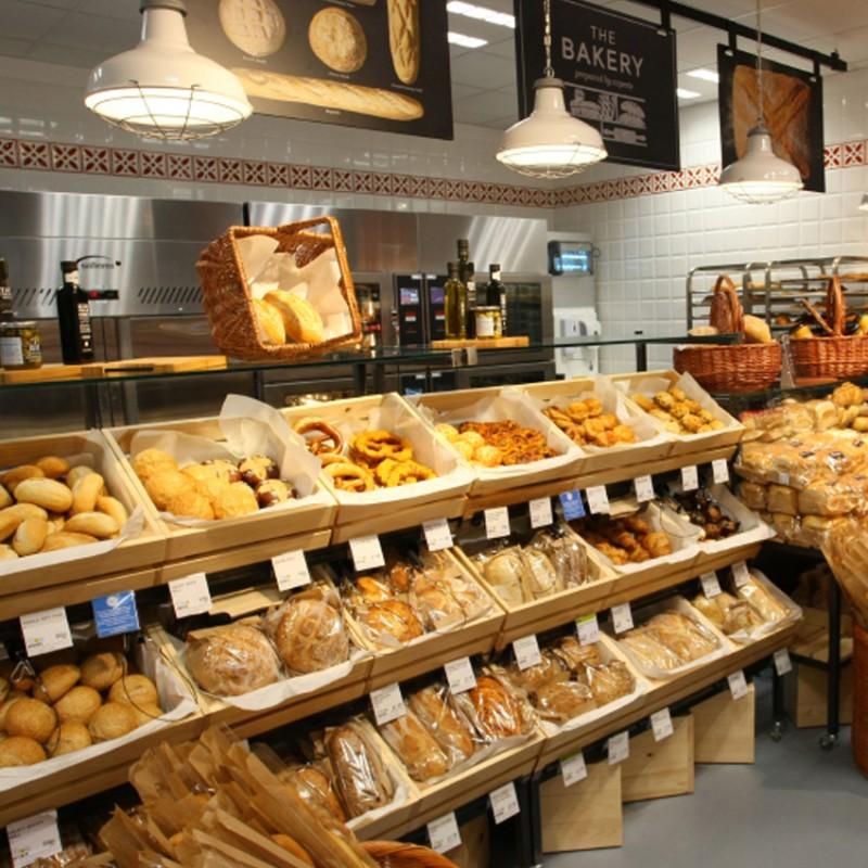 Supermarket lighting system for aisles, shelves, fresh-food areas and product displays in modern retail environments