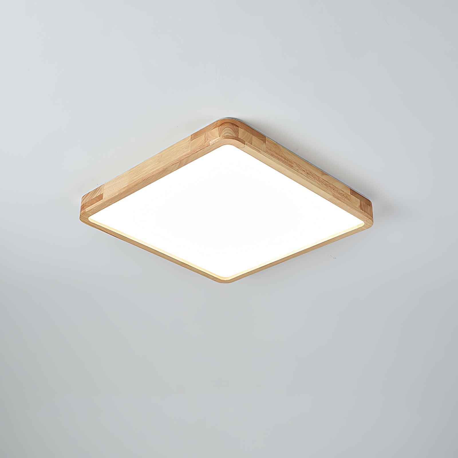 A warm decorative ceiling light defined by the natural character, grain and understated beauty of wood.