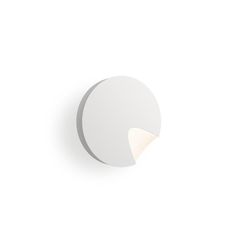 Minimal wall lamp photographed on a clean white studio background.