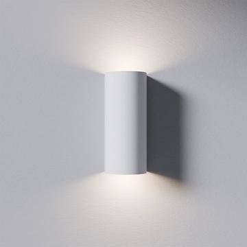 Front view of a minimalist architectural wall lamp.