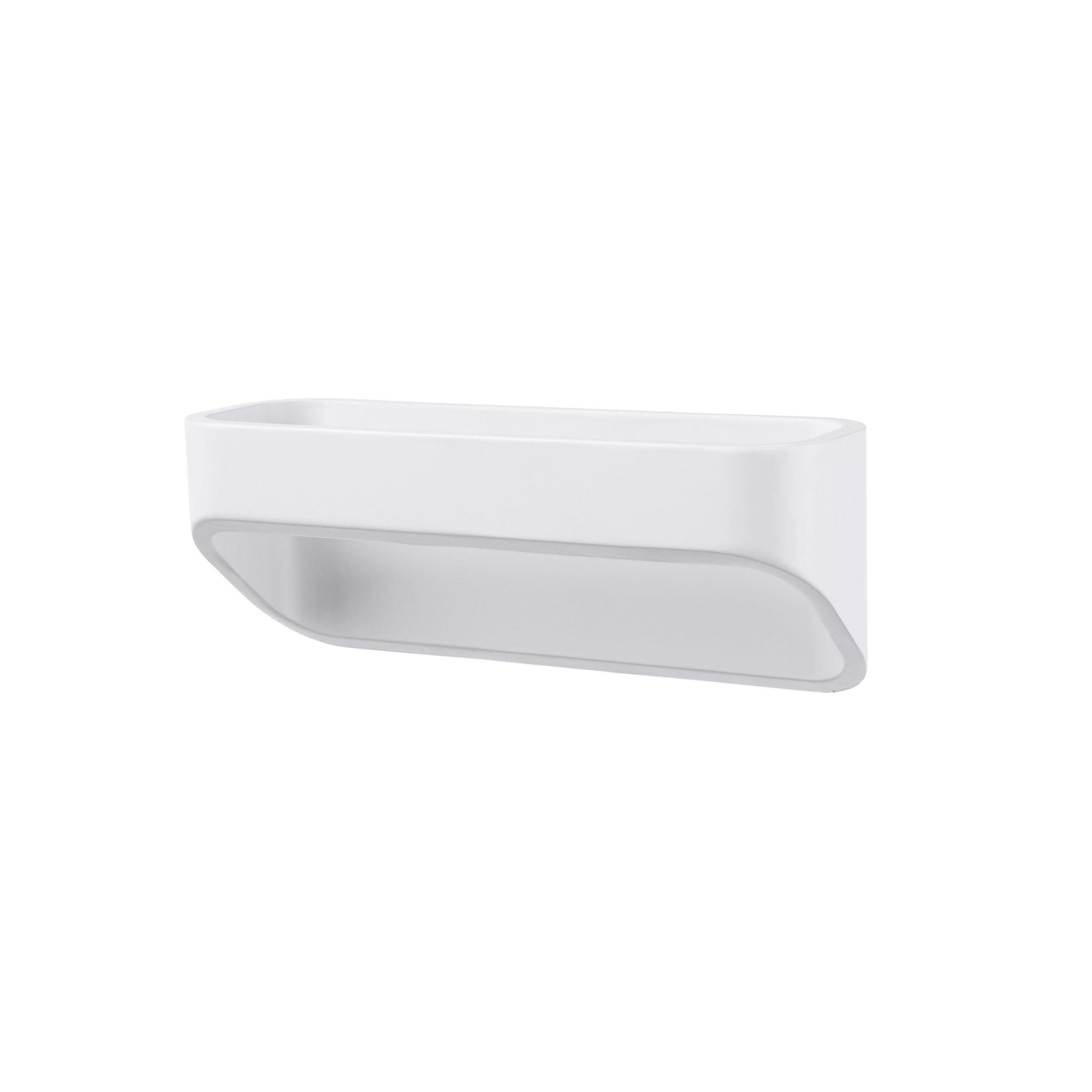 Minimal wall lamp photographed on a clean white studio background.