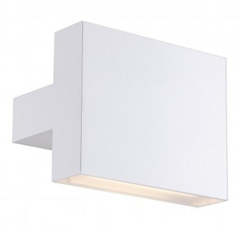 Minimal wall lamp photographed on a clean white studio background.