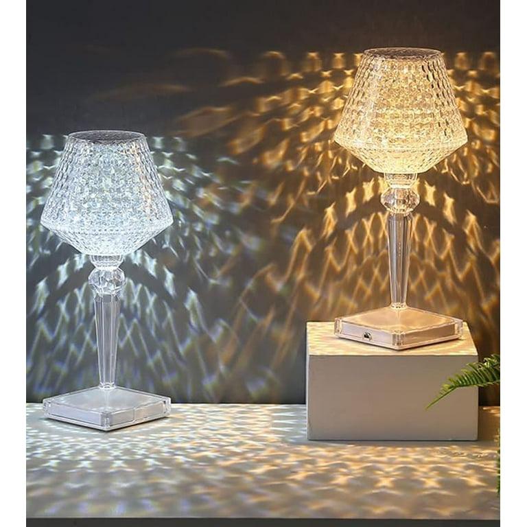 Collection of crystal table lamps featuring luxurious crystal compositions and premium decorative finishes.