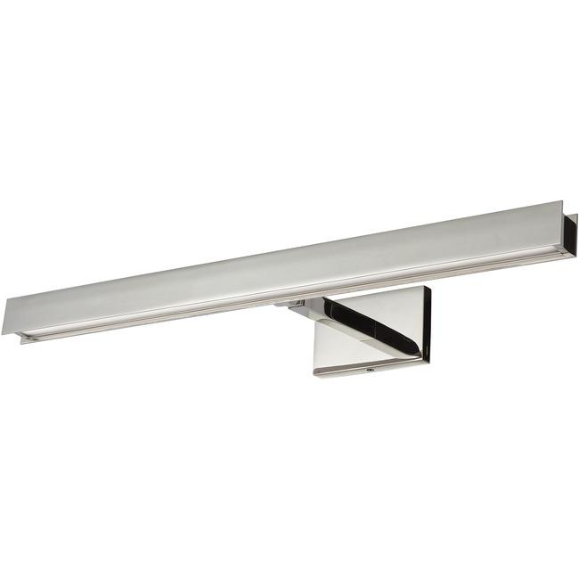 Picture wall lamp photographed on a clean white studio background featuring a slim architectural design.