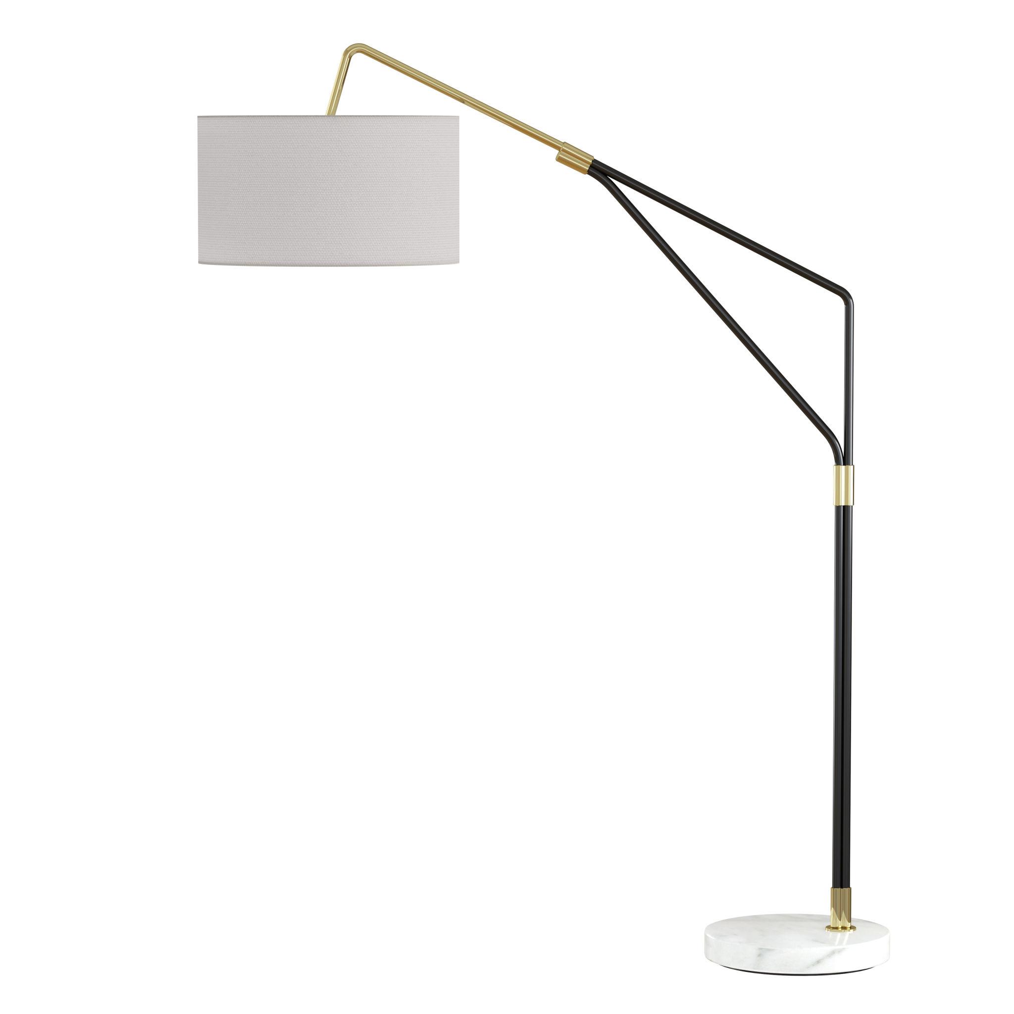 Luxury floor lamp photographed on a clean white background showcasing premium materials, elegant proportions and refined craftsmanship.