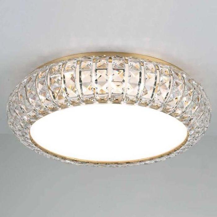 Luxury ceiling light shown in a 45° hero perspective.