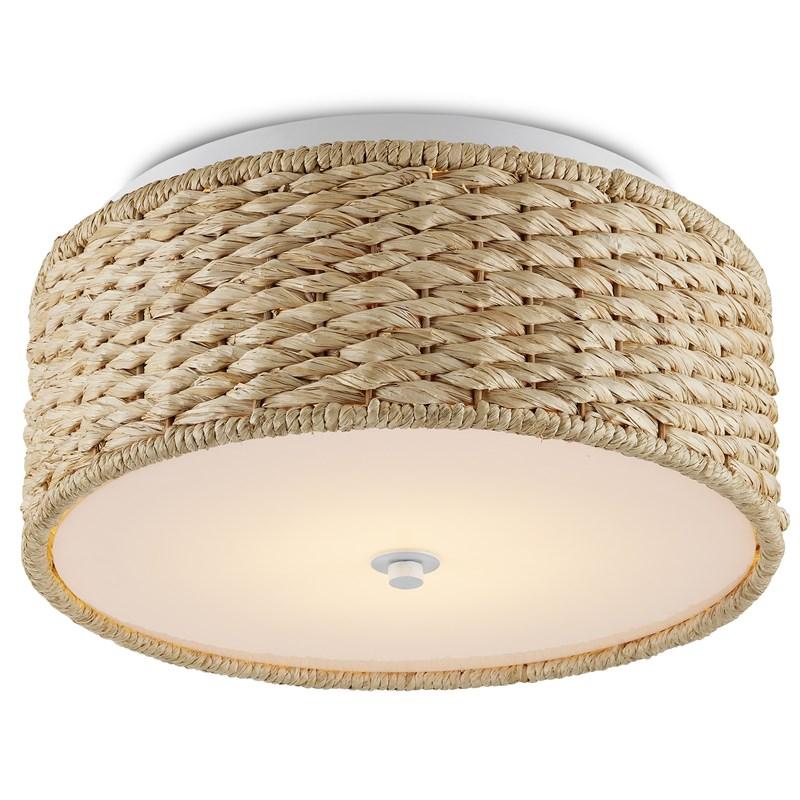 Rattan / Woven Ceiling Light