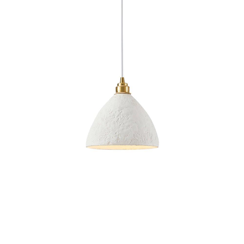 Ceramic pendant light photographed on a clean white studio background.