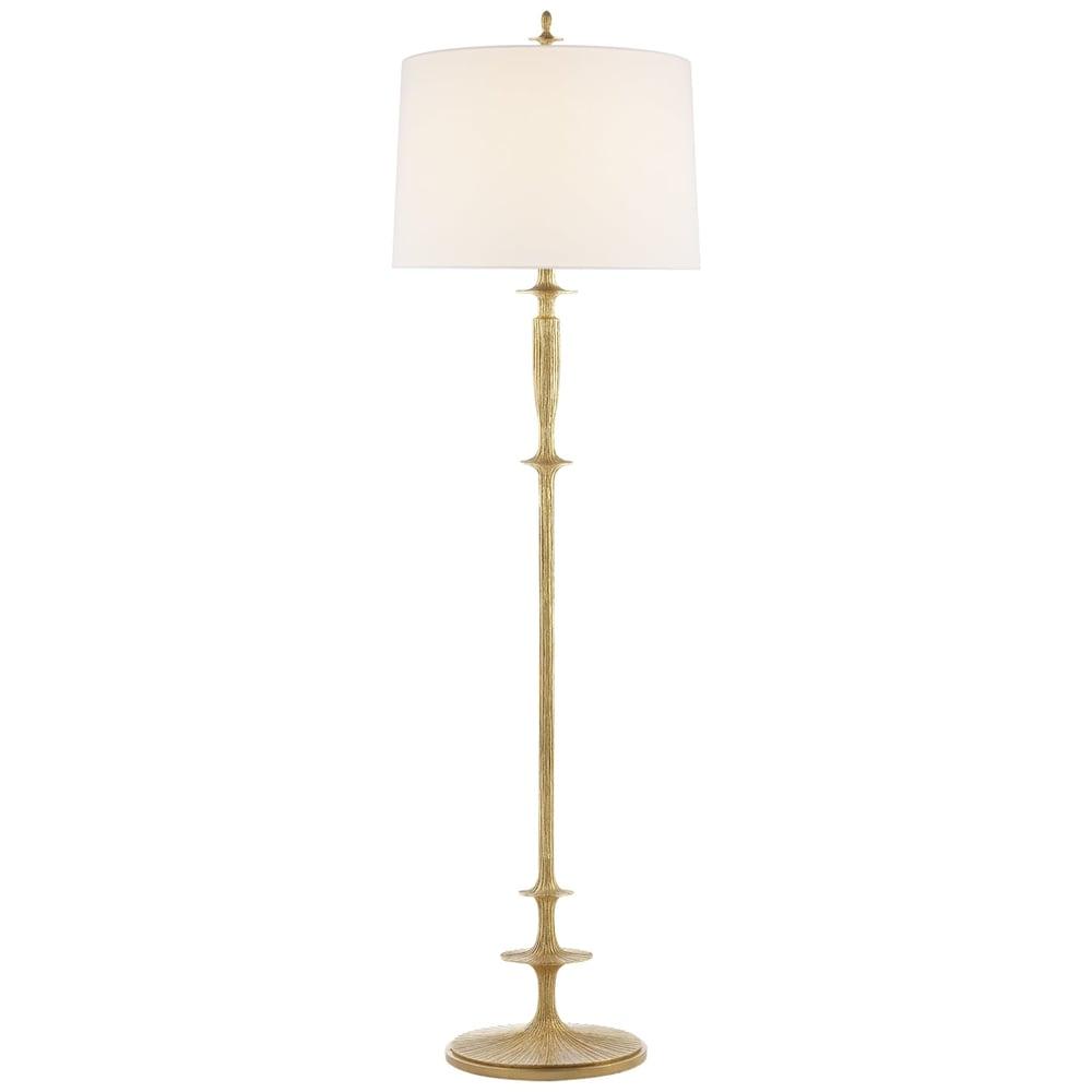 Classic floor lamp photographed on a clean white background showcasing traditional craftsmanship, elegant detailing and premium finishes.