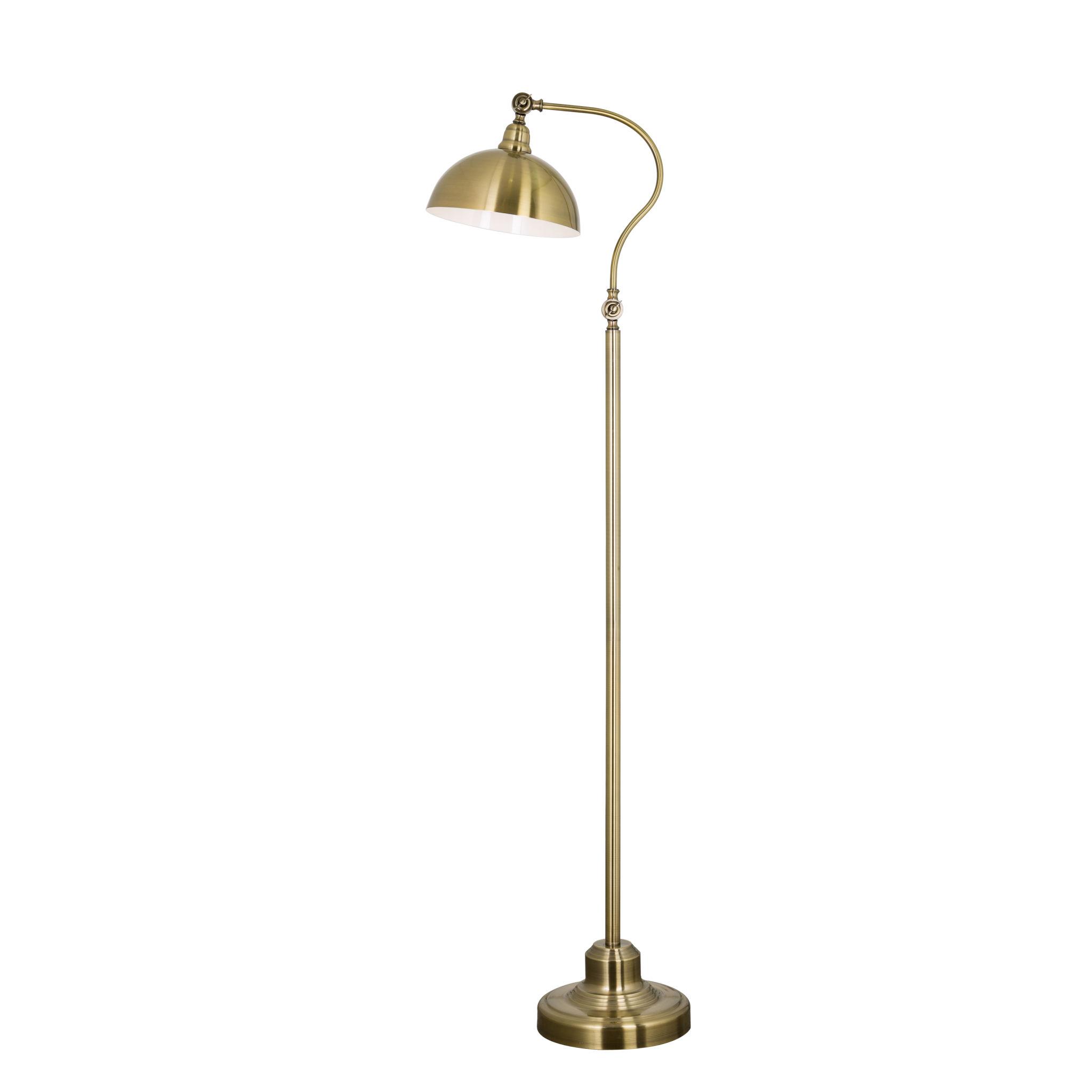Classic floor lamp photographed on a clean white background showcasing traditional craftsmanship, elegant detailing and premium finishes.