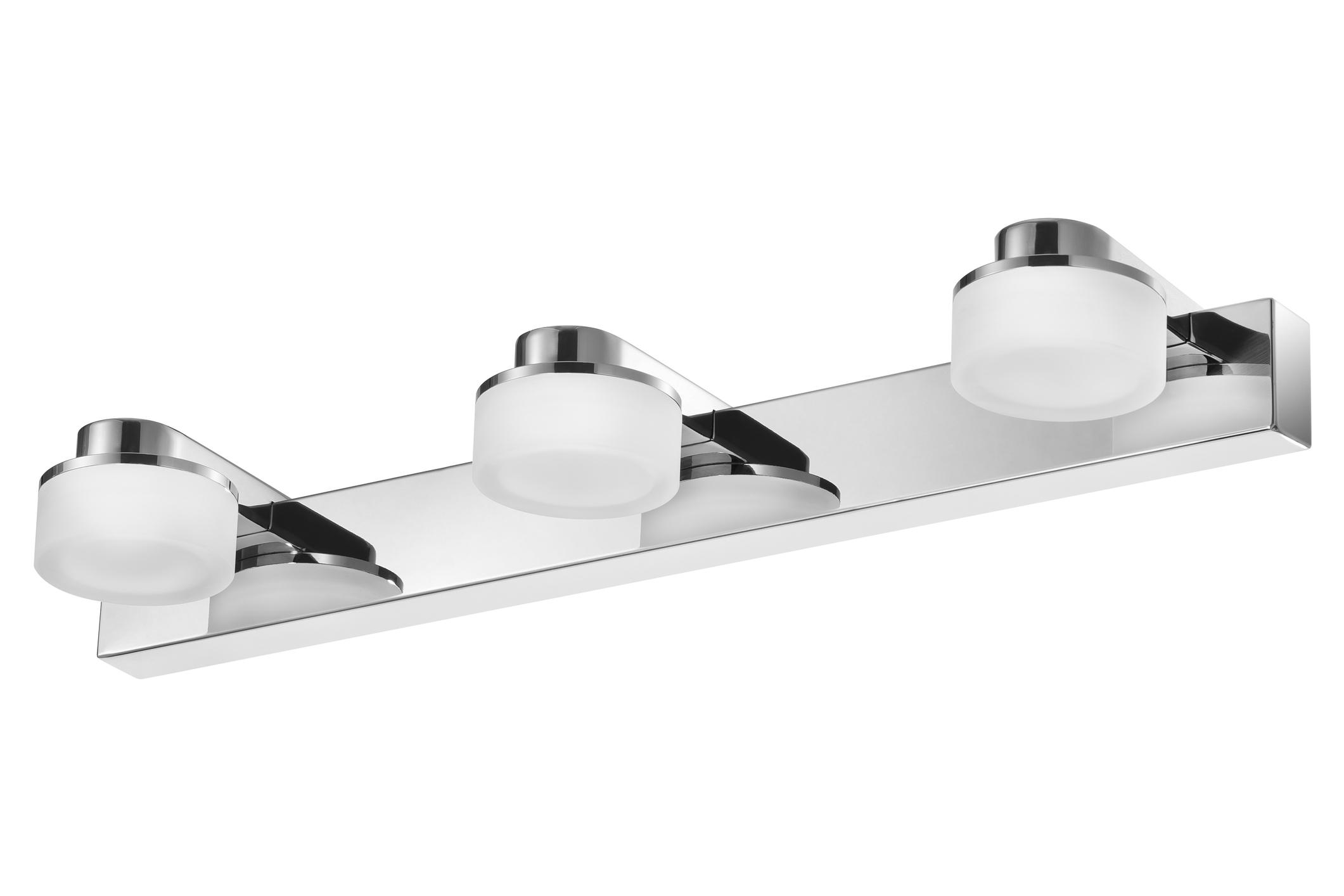 Bathroom wall lamp photographed on a clean white studio background featuring an elegant moisture-resistant design.