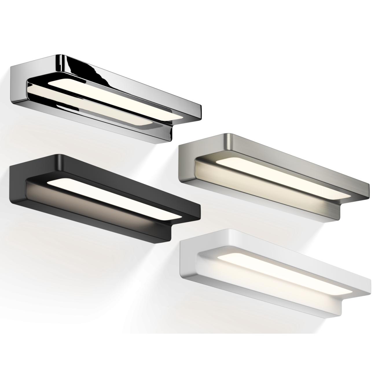Bathroom wall lighting collection showcasing contemporary decorative luminaires for residential and hospitality projects.
