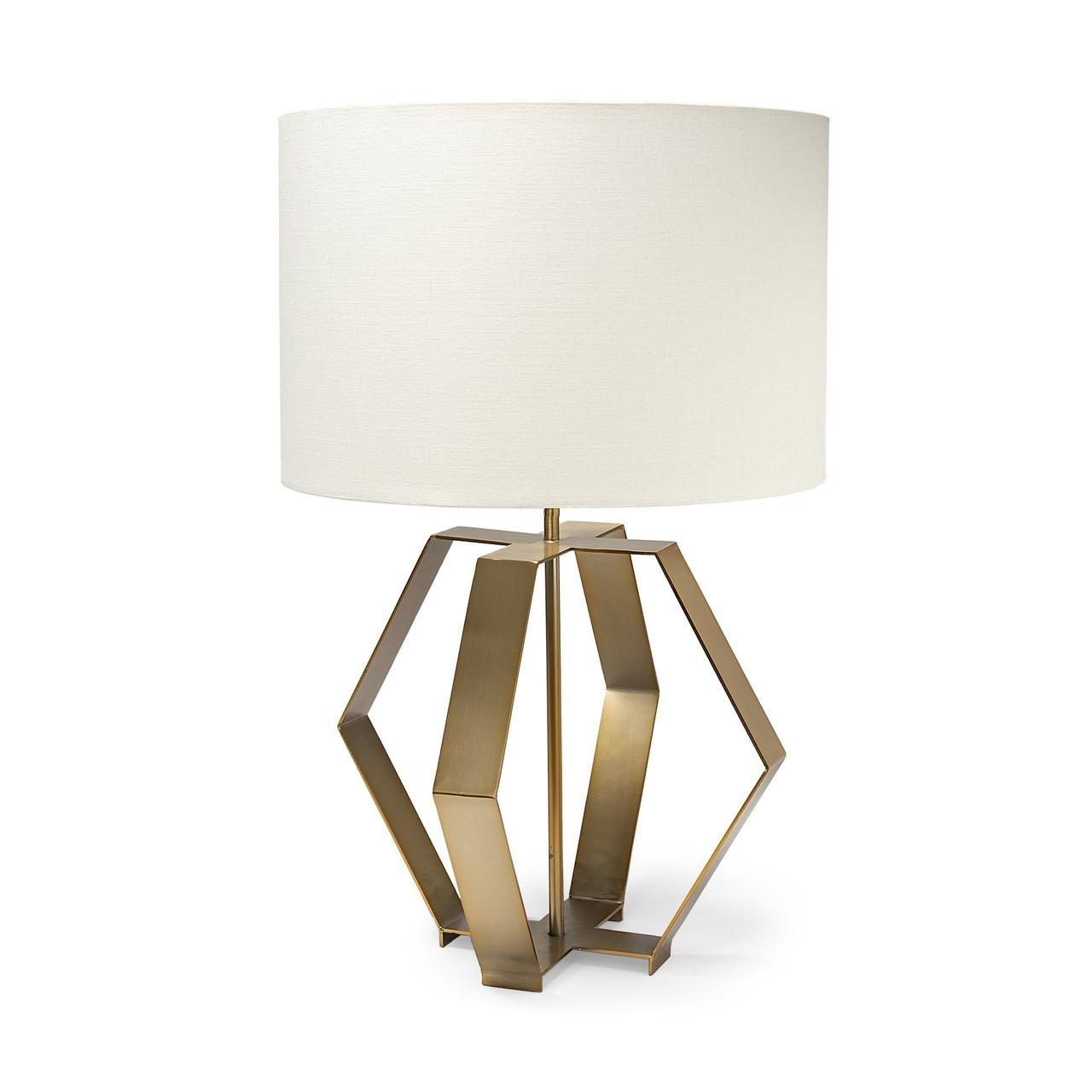 Art Deco table lamp photographed on a clean white background showcasing geometric forms, luxurious materials and elegant finishes.