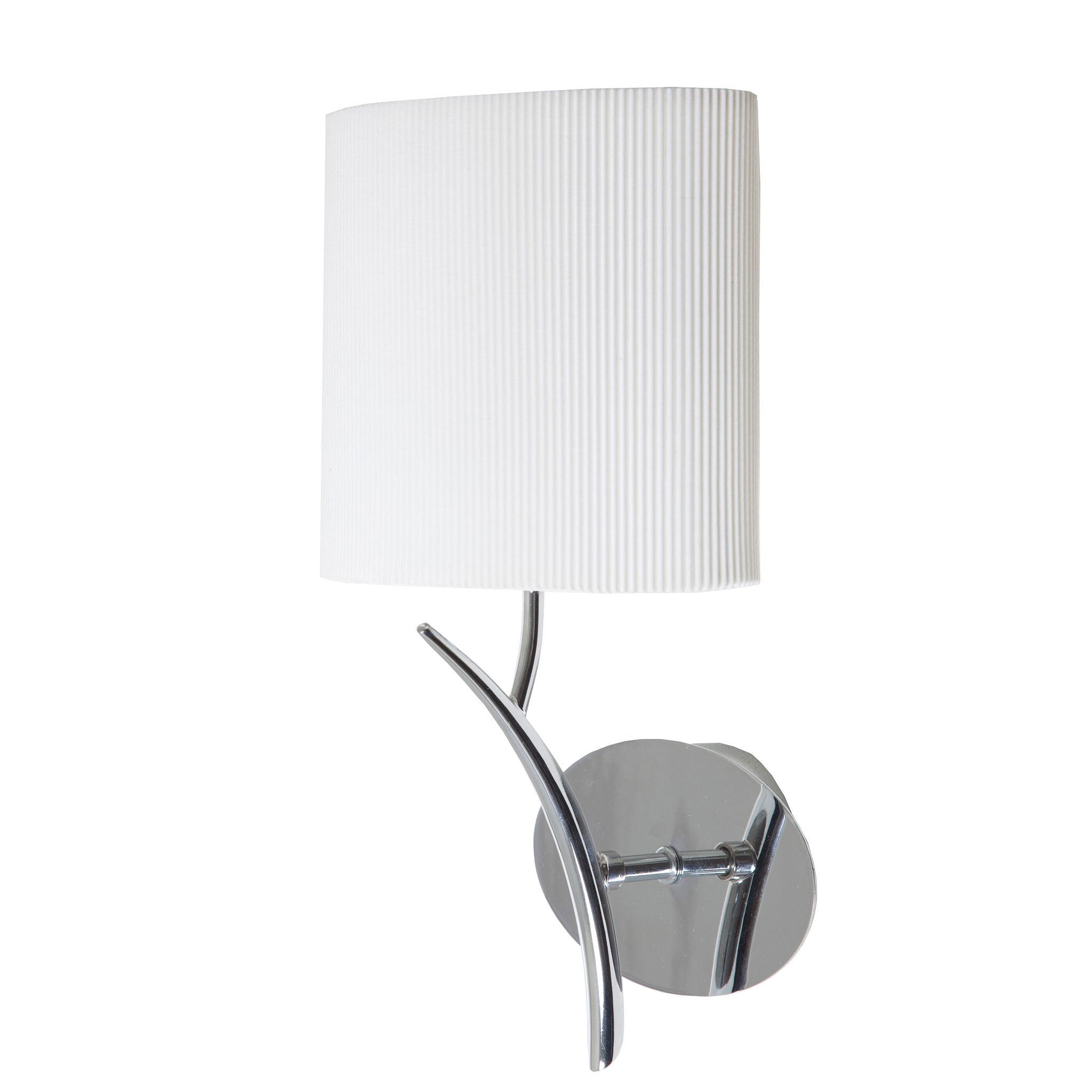 Transitional wall lamp photographed on a clean white studio background.