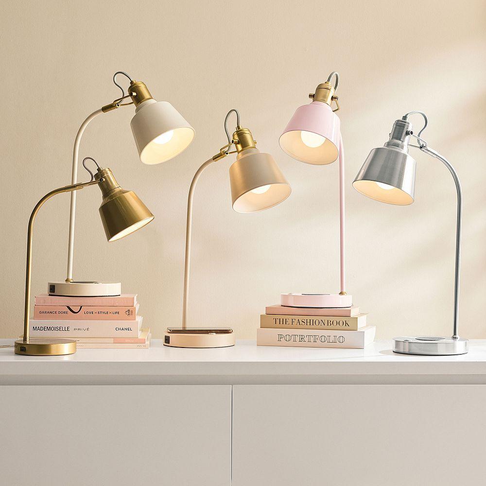 Collection of reading table lamps featuring adjustable task lighting for residential and hospitality interiors.