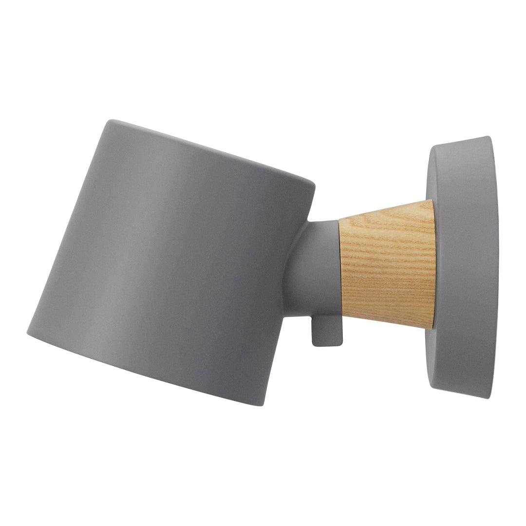 Scandinavian wall lamp photographed on a clean white studio background featuring minimalist Nordic design.