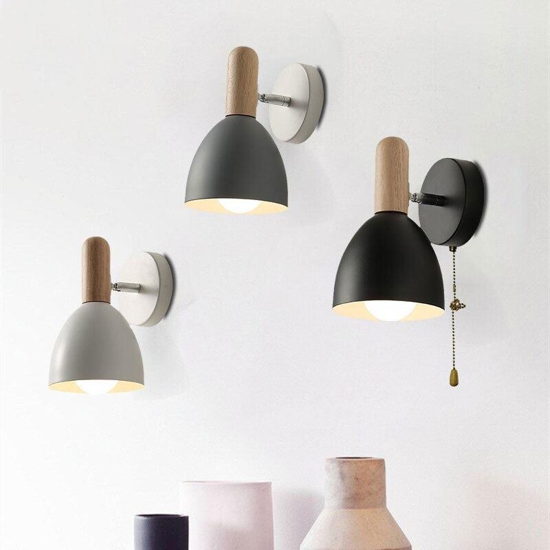 Scandinavian wall lamp family showcasing Nordic-inspired contemporary residential lighting.