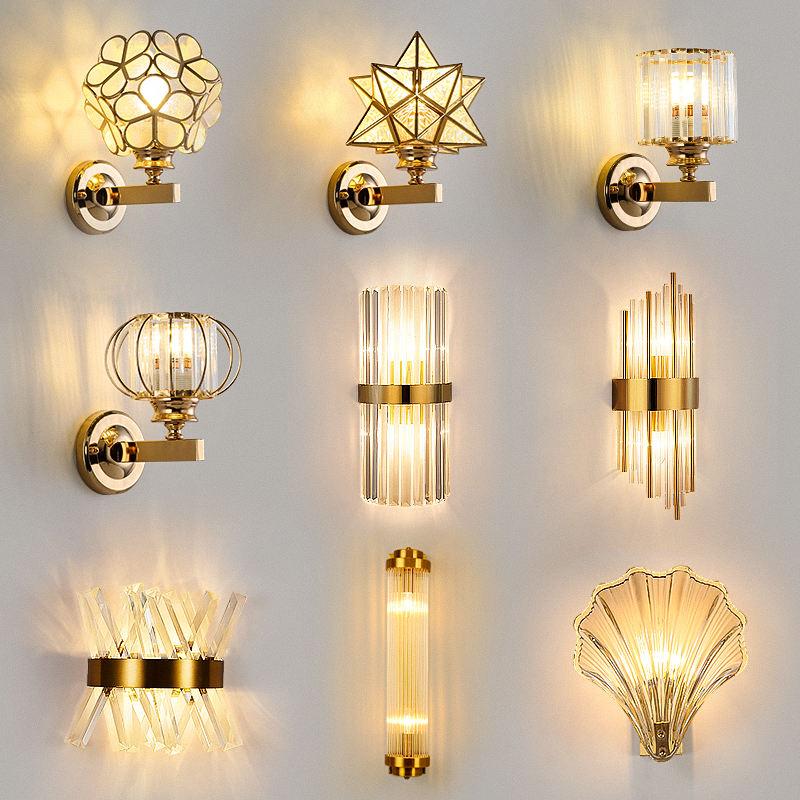 Luxury wall lamp family showcasing premium hospitality lighting collections.