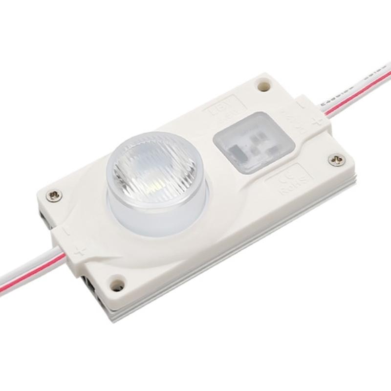 Front view of an LED module.