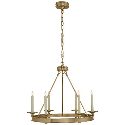 Candle-style chandelier photographed on a clean white studio background.