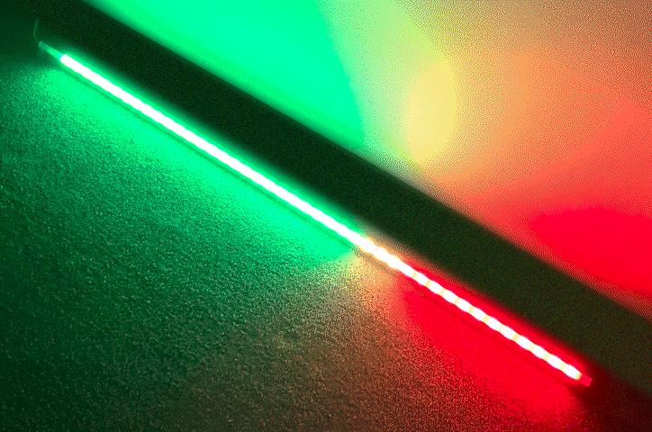 RGB linear light family showing color and length variations.