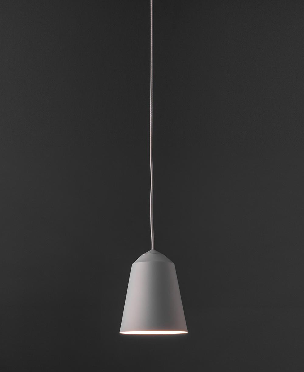 Minimal pendant light shown in a clean 45° product perspective.