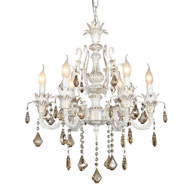 Classic chandelier photographed on a clean white studio background.