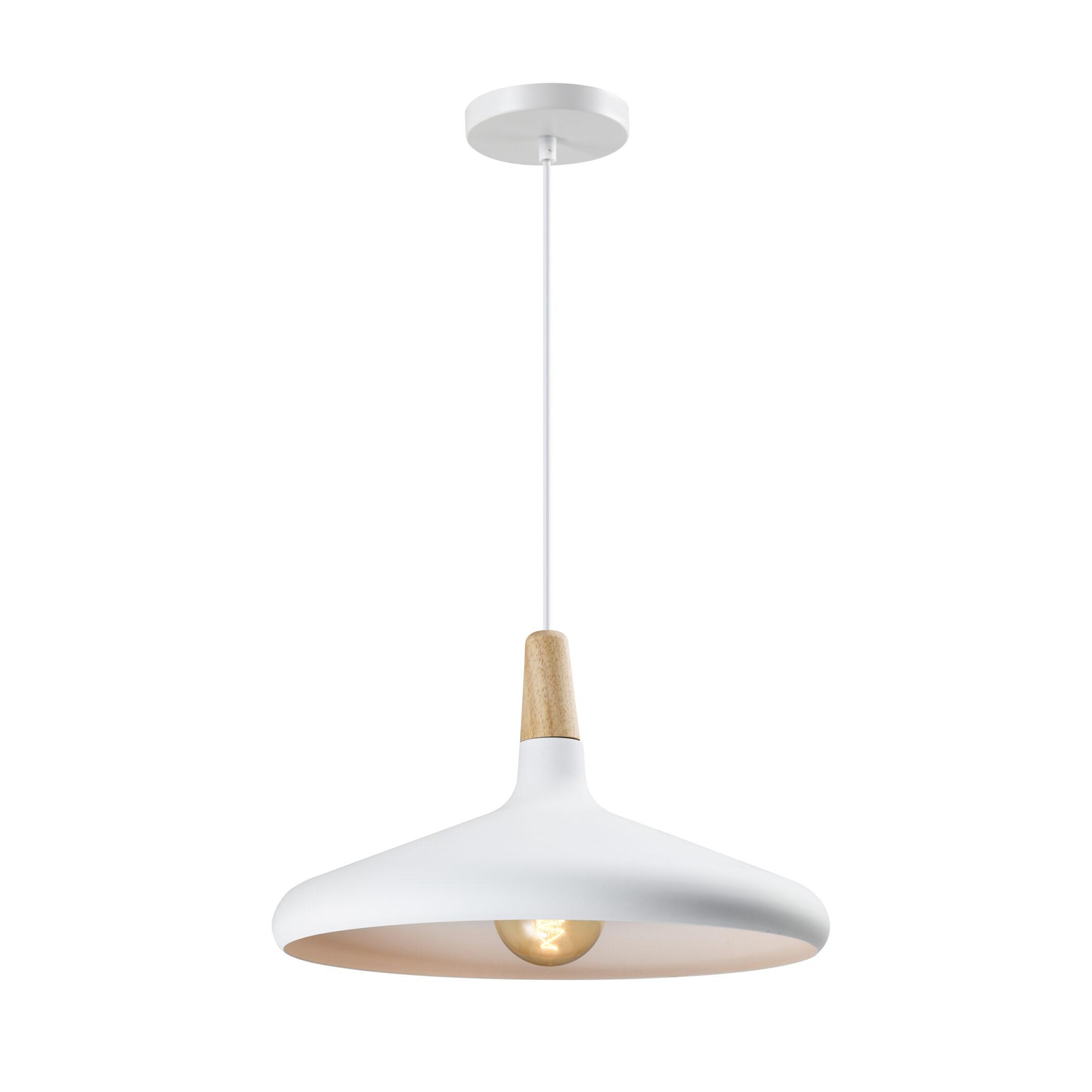 Scandinavian pendant light shown in a clean 45° product perspective.