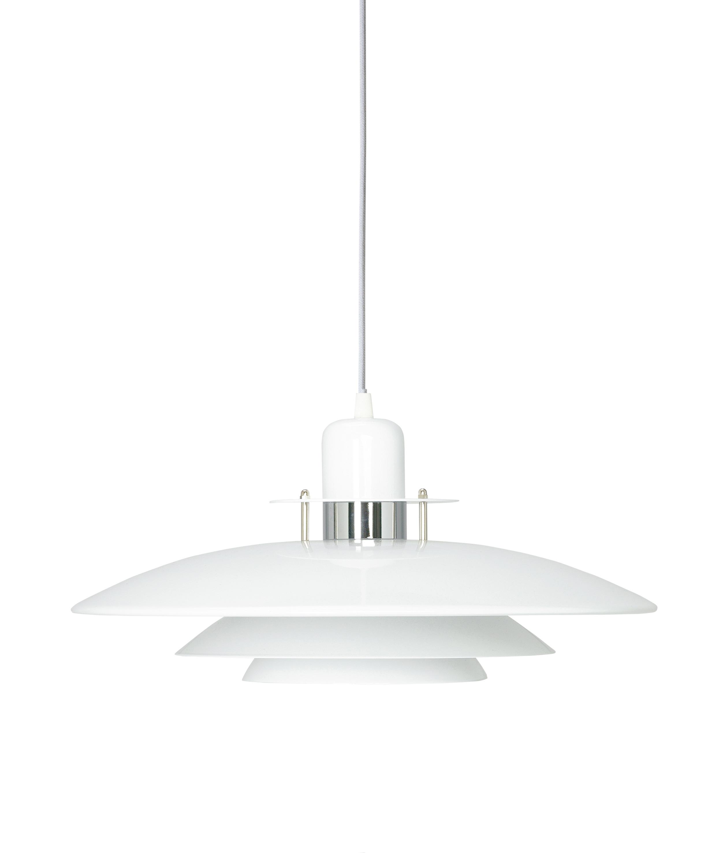 Front view of a Scandinavian pendant light.