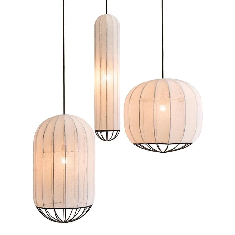Fabric Pendant Light
